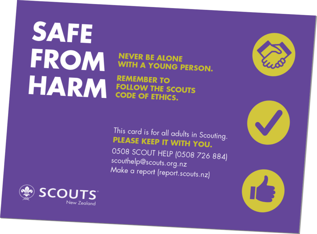 Safe From Harm Card